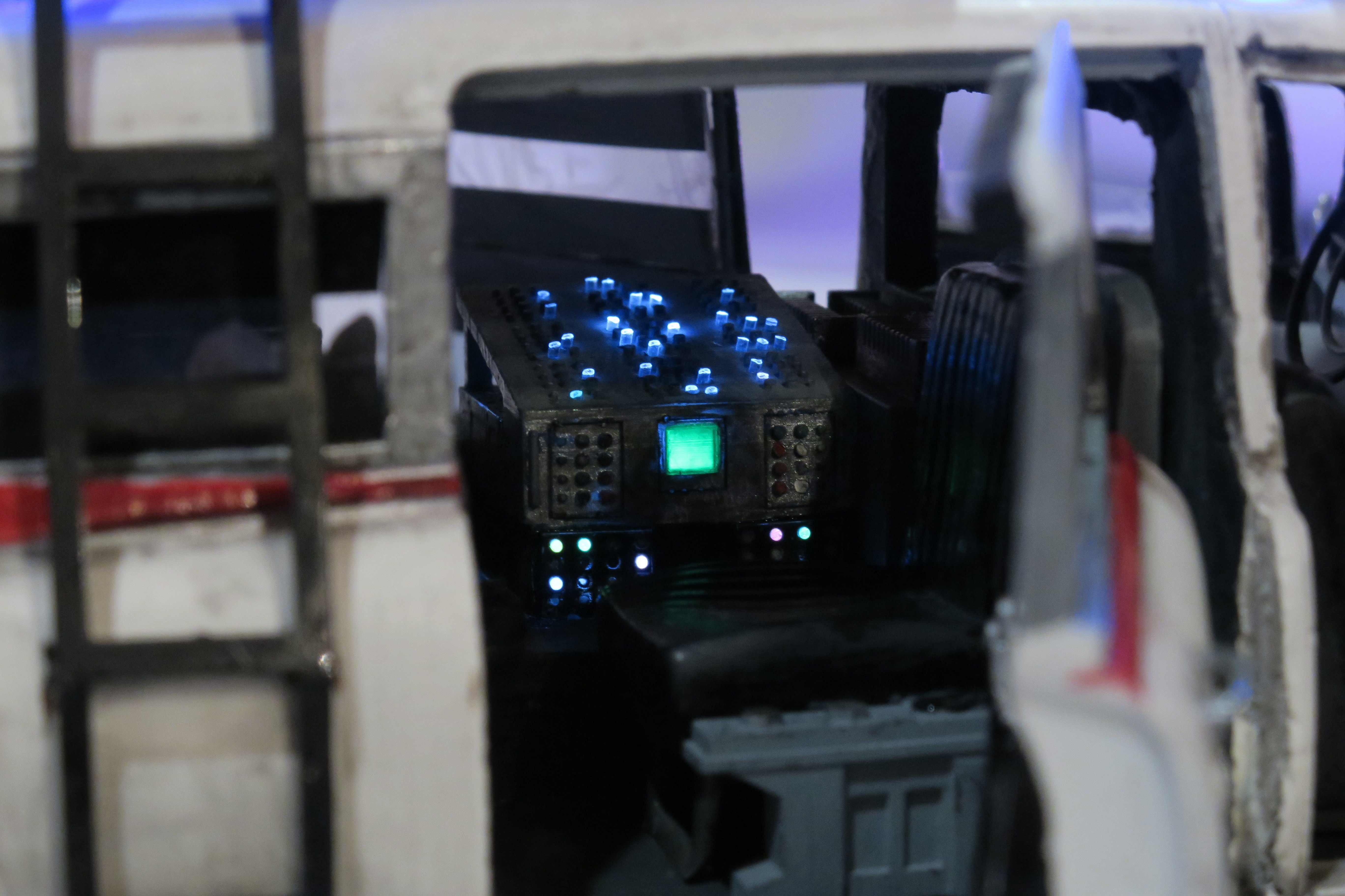 Ecto-1 with lights and sound and a detailed 90 page instruction 3D print model_8