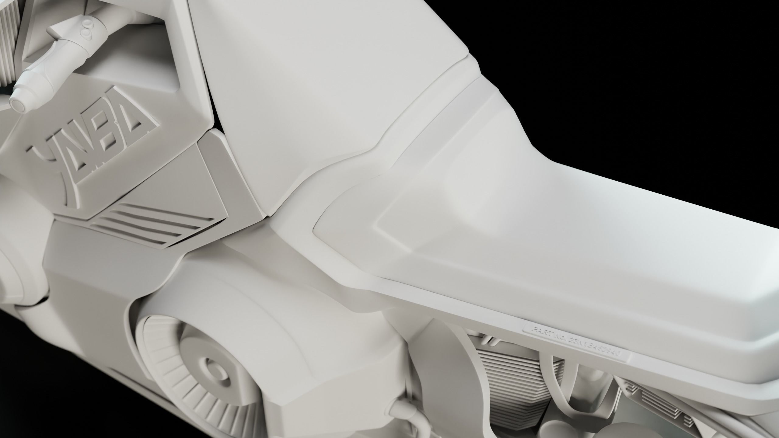  Yaiba Kusanagi CT-3X motorcycle from CYBERPUNK 2077 3D model_27