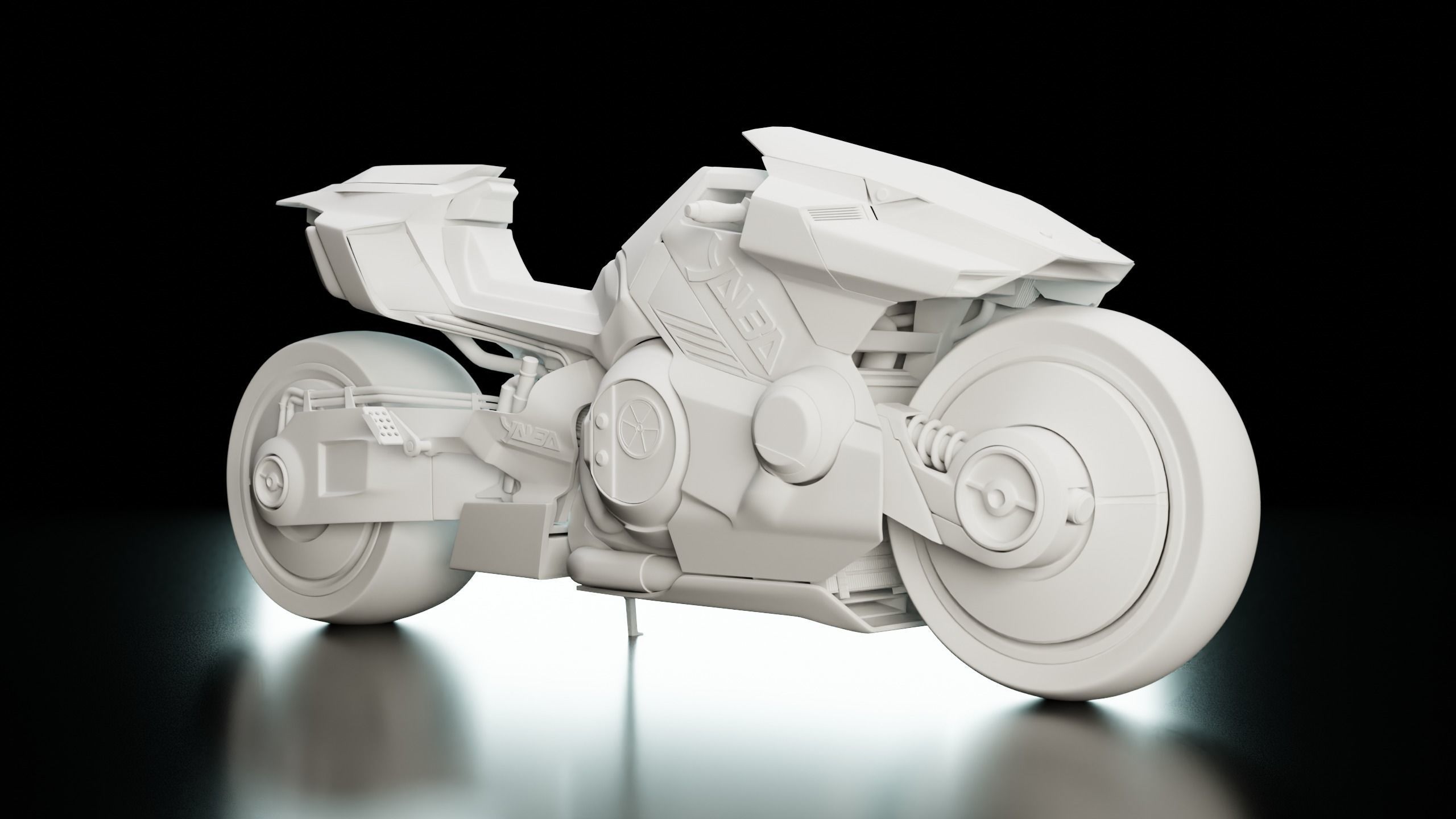  Yaiba Kusanagi CT-3X motorcycle from CYBERPUNK 2077 3D model_6