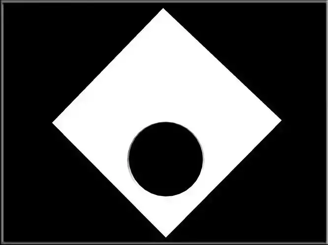 Round Hole Rhombus