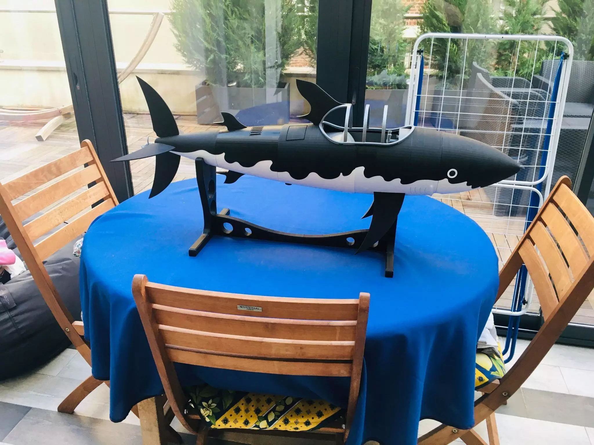 Tintin Submarine 3D print model_0