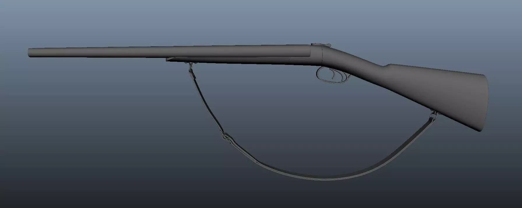 ShortGun shotgun 3D model_0