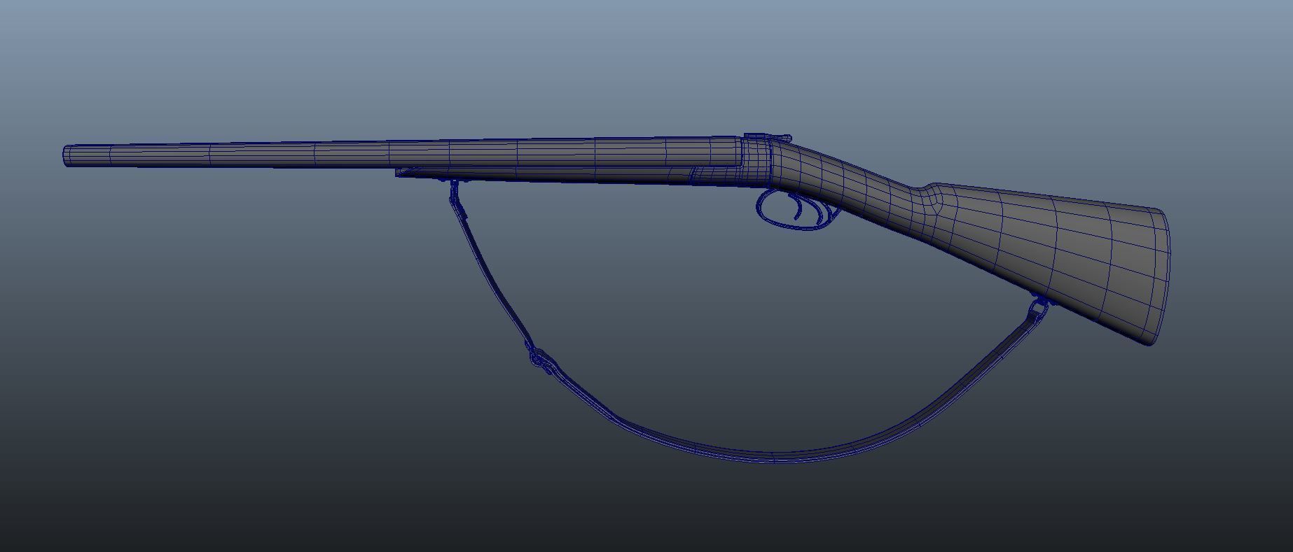 ShortGun shotgun 3D model_1
