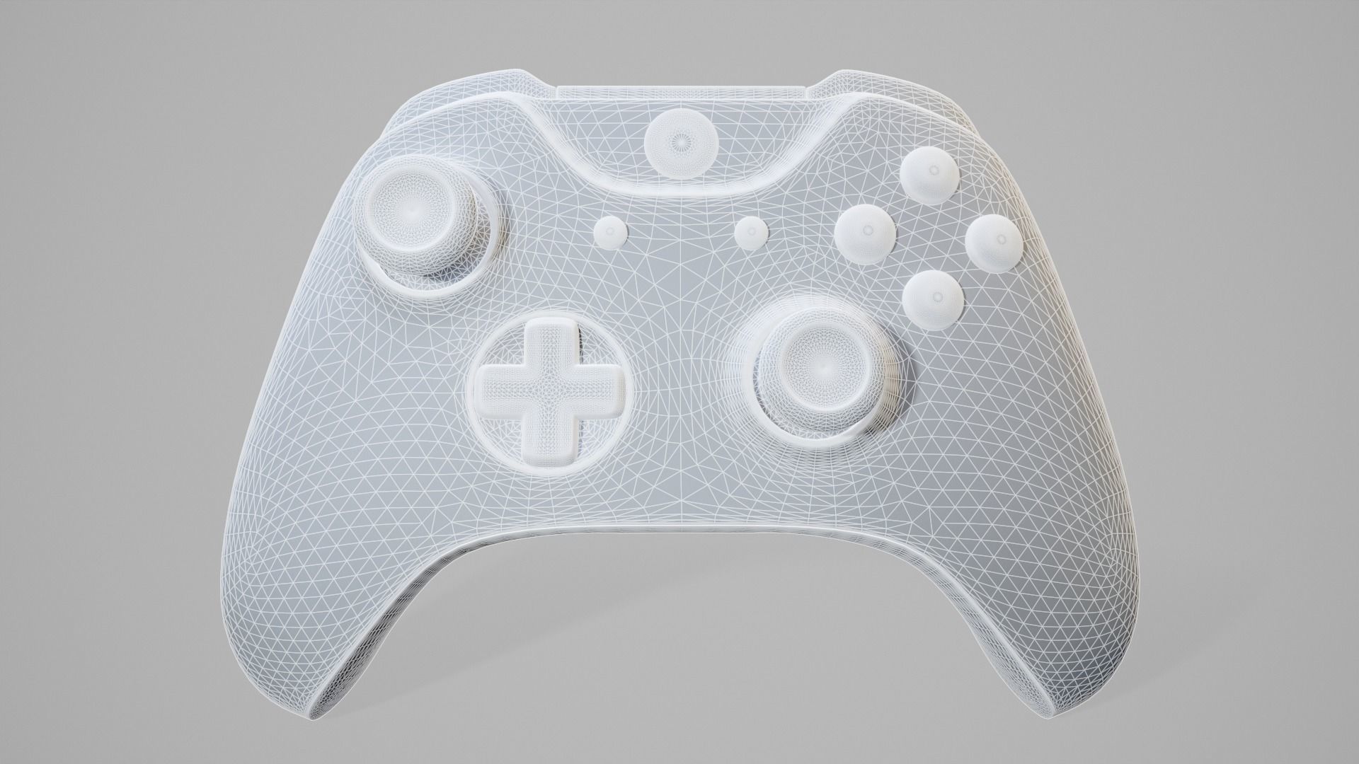 Xbox Controller 3D model_8
