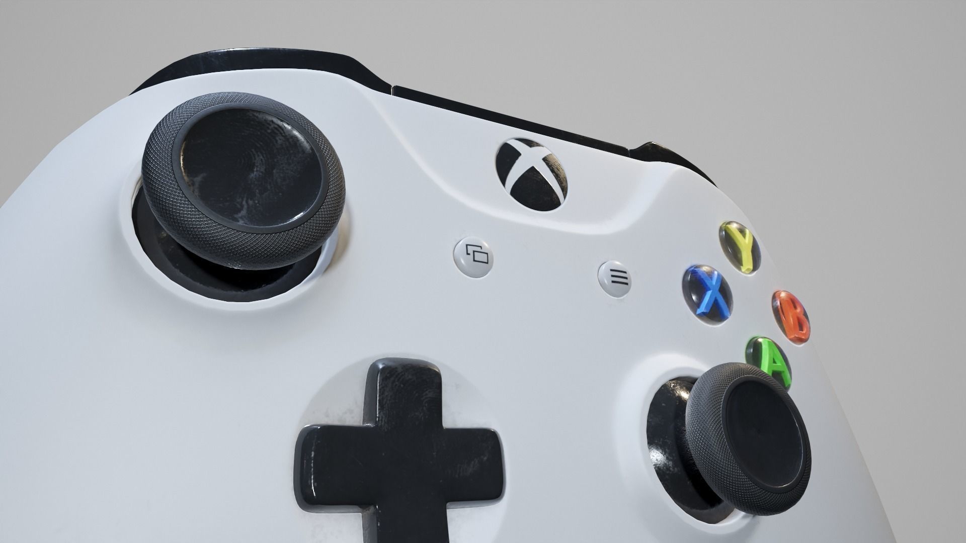 Xbox Controller 3D model_2