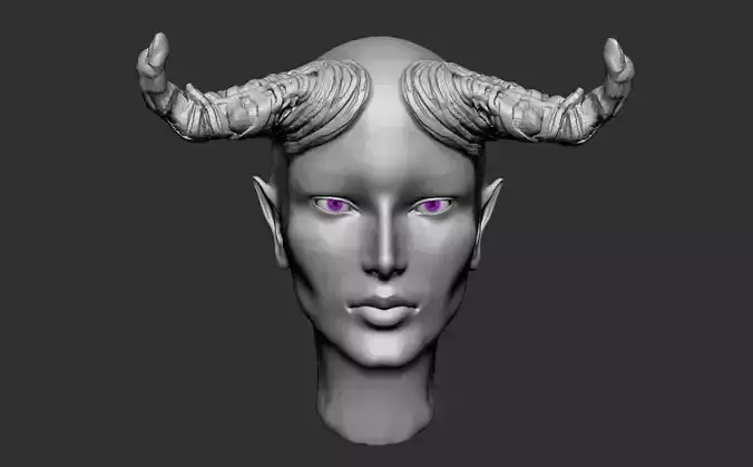 Demon Head Female 1