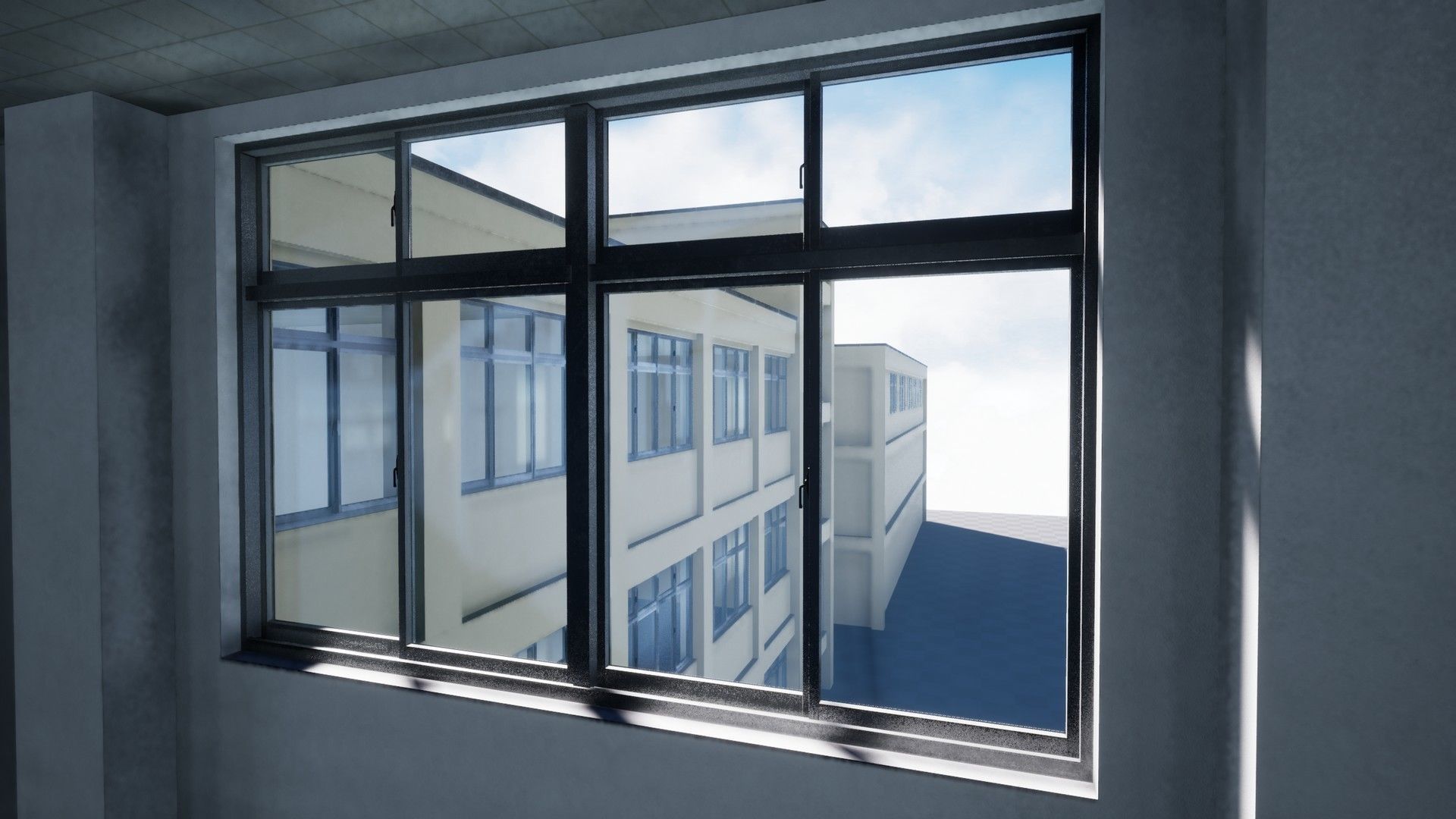 DEPRECATED Modular Japanese School - 36 Assets Pack Low-poly 3D model_4