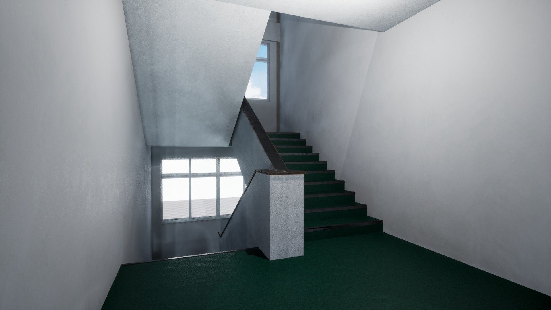 DEPRECATED Modular Japanese School - 36 Assets Pack Low-poly 3D model_2