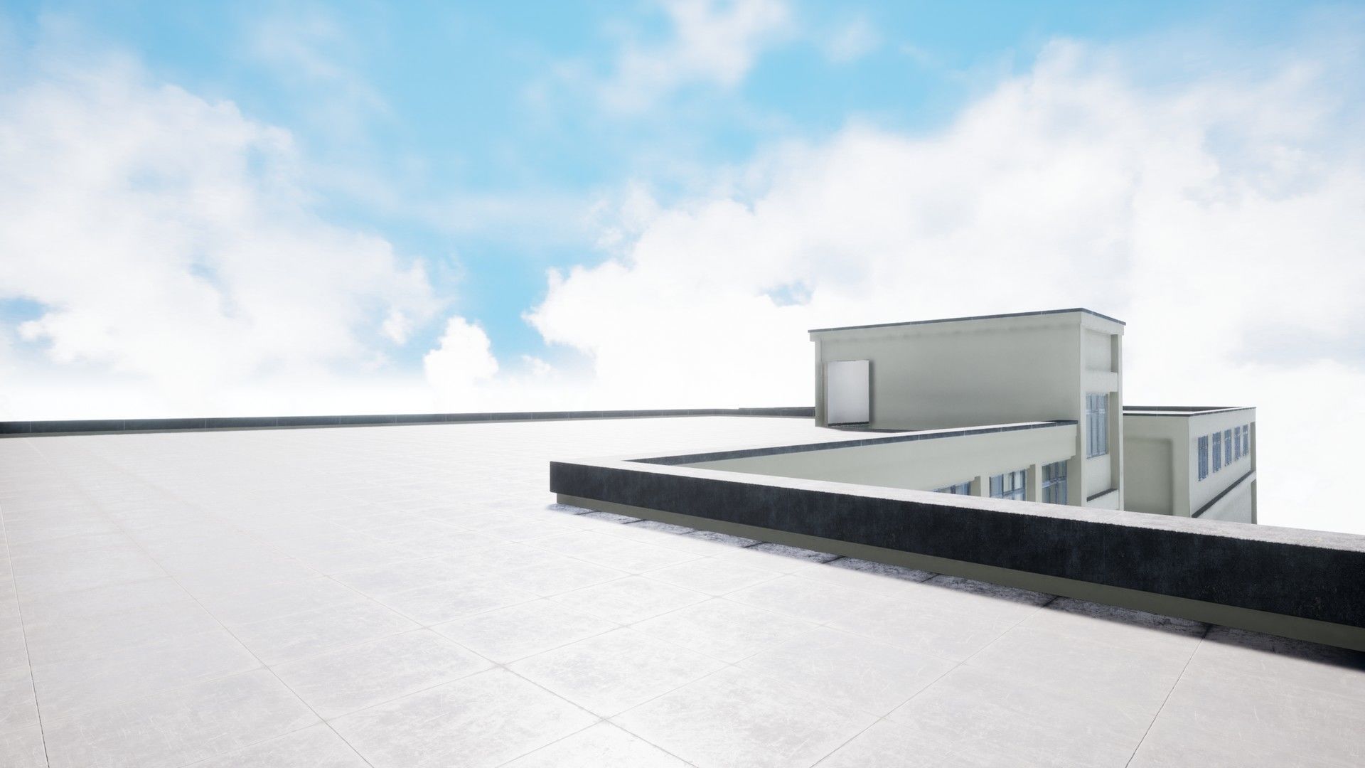 DEPRECATED Modular Japanese School - 36 Assets Pack Low-poly 3D model_6