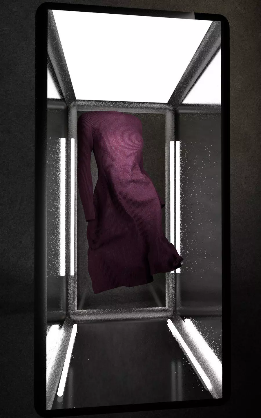 Long Skirt Free 3D model