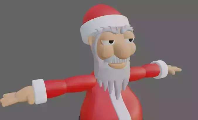 Santa Claus Rigged - Papai Noel