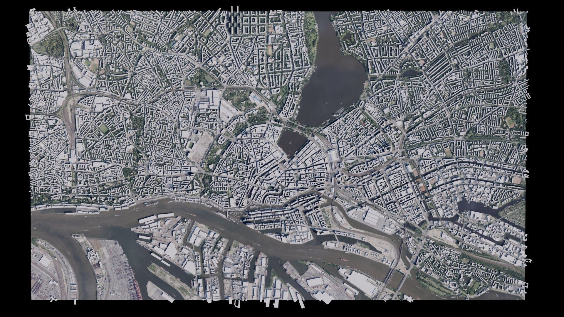 Hamburg - Germany 3D model_2