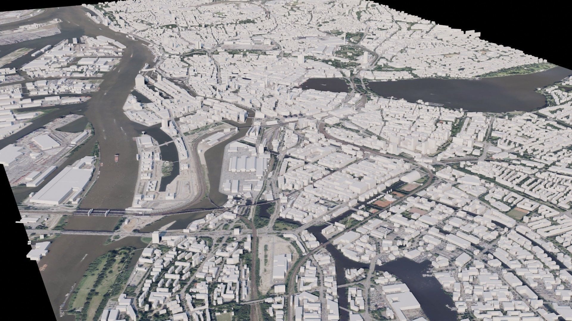 Hamburg - Germany 3D model_1