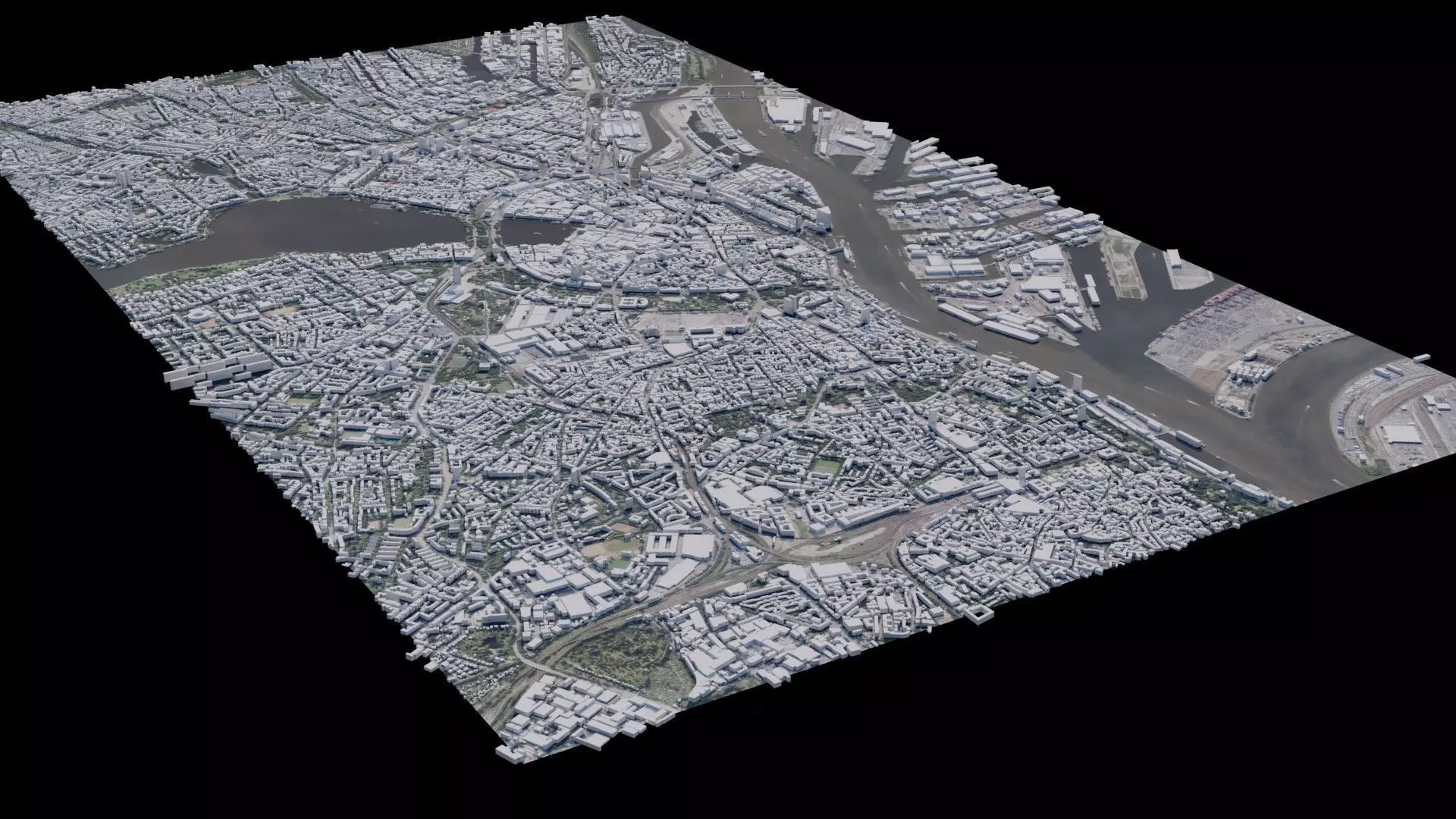 Hamburg - Germany 3D model_0