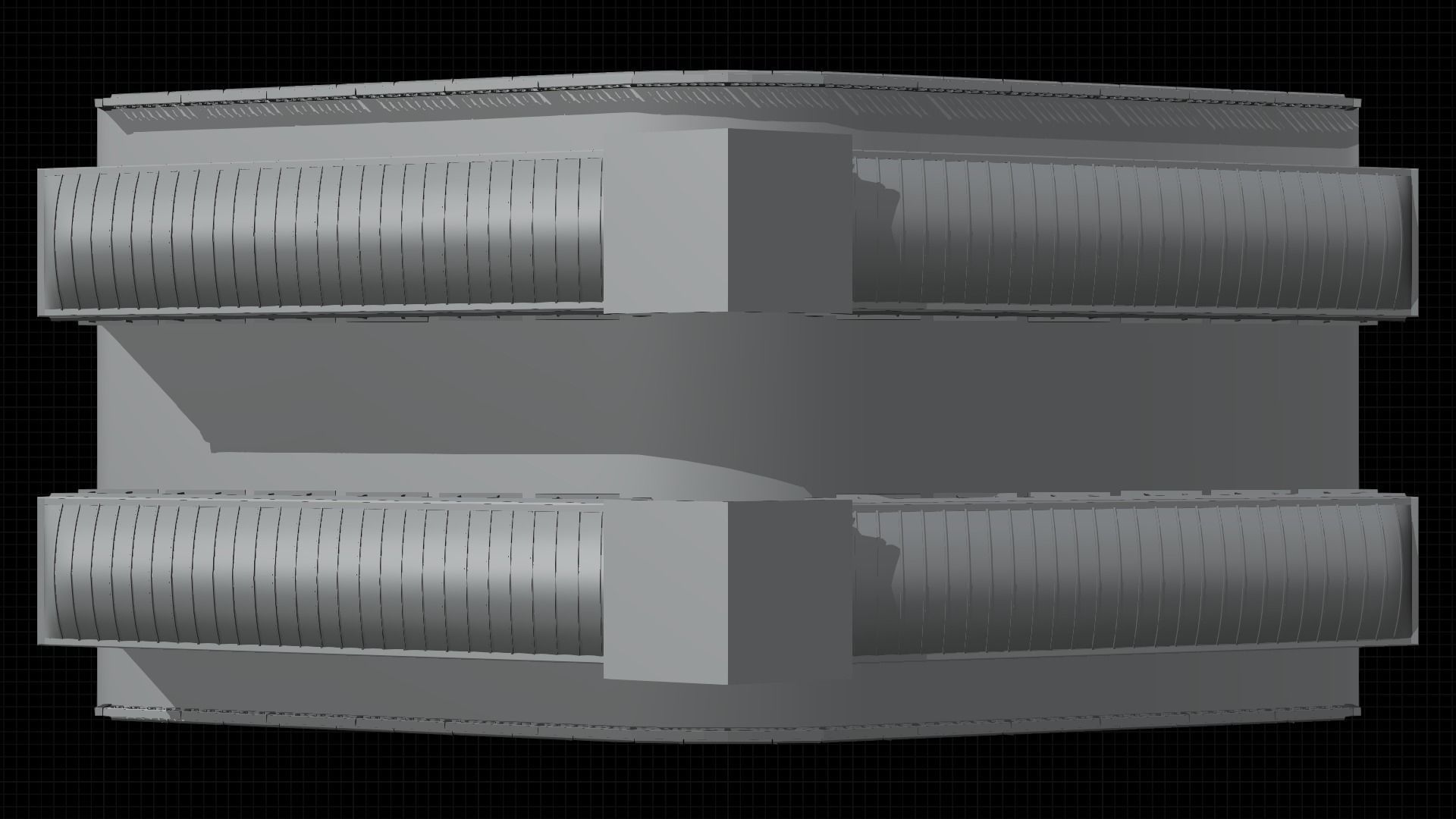 Stone Arch Bridge 3D model_12