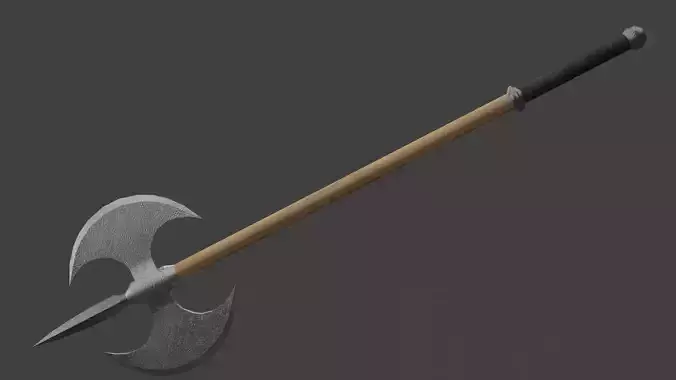 Double-Bladed Cavalry Ax