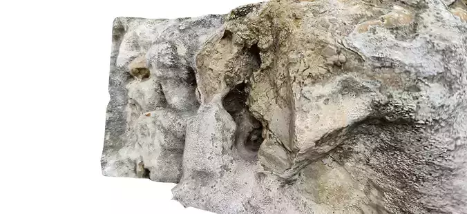 Stone Real Rock Mountain Render