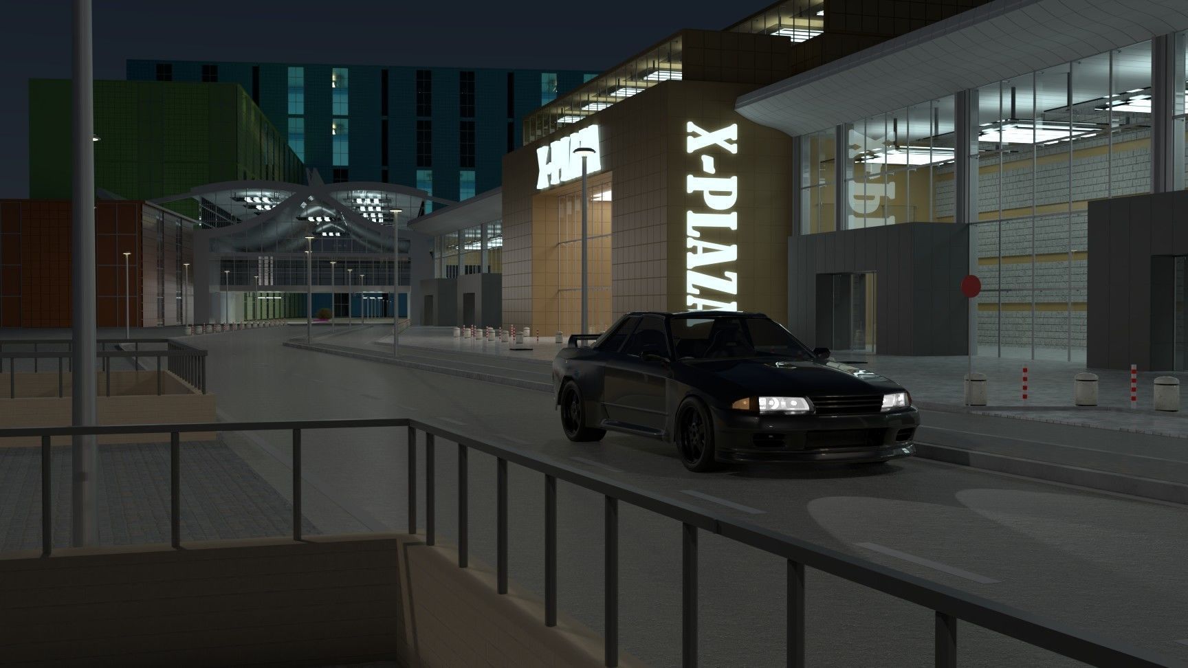 Nissan R32 3D model_10