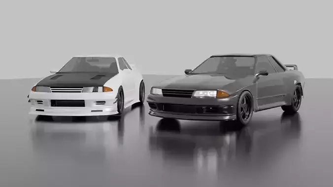 Nissan R32 3D model