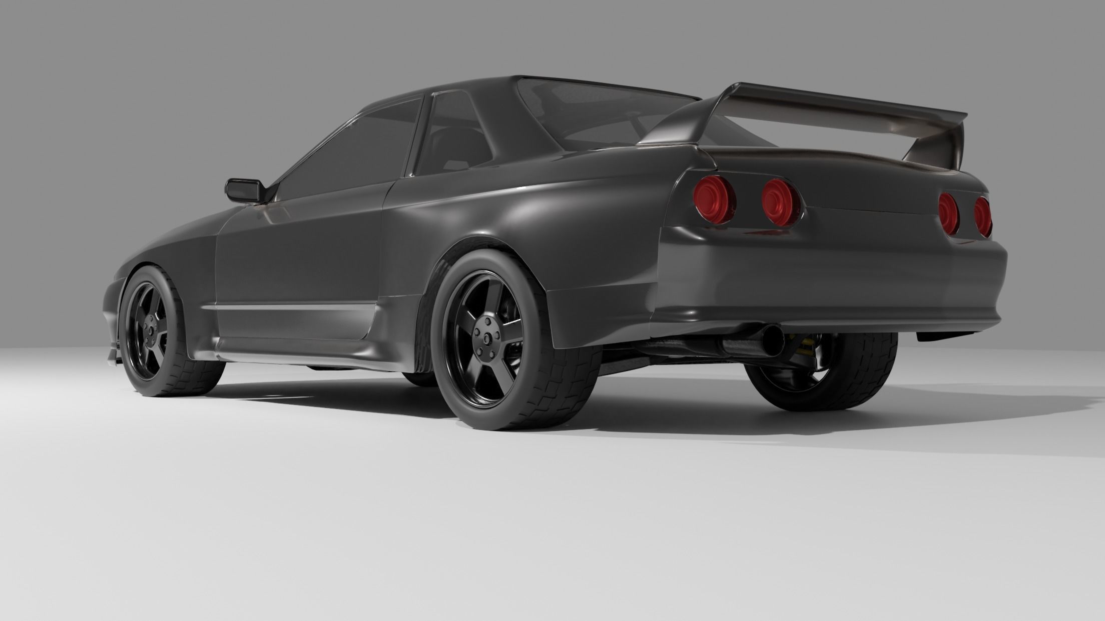 Nissan R32 3D model_8