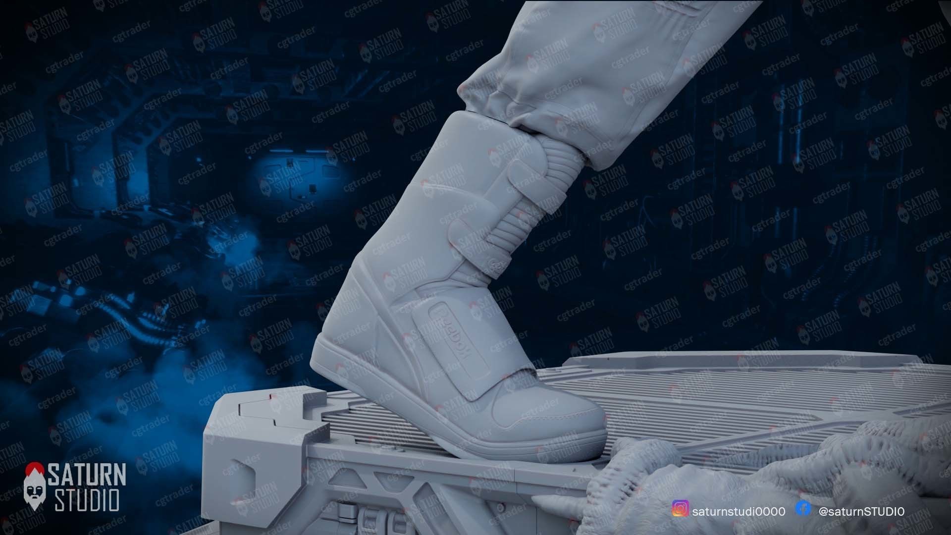 Ripley Aliens 3D print model_6