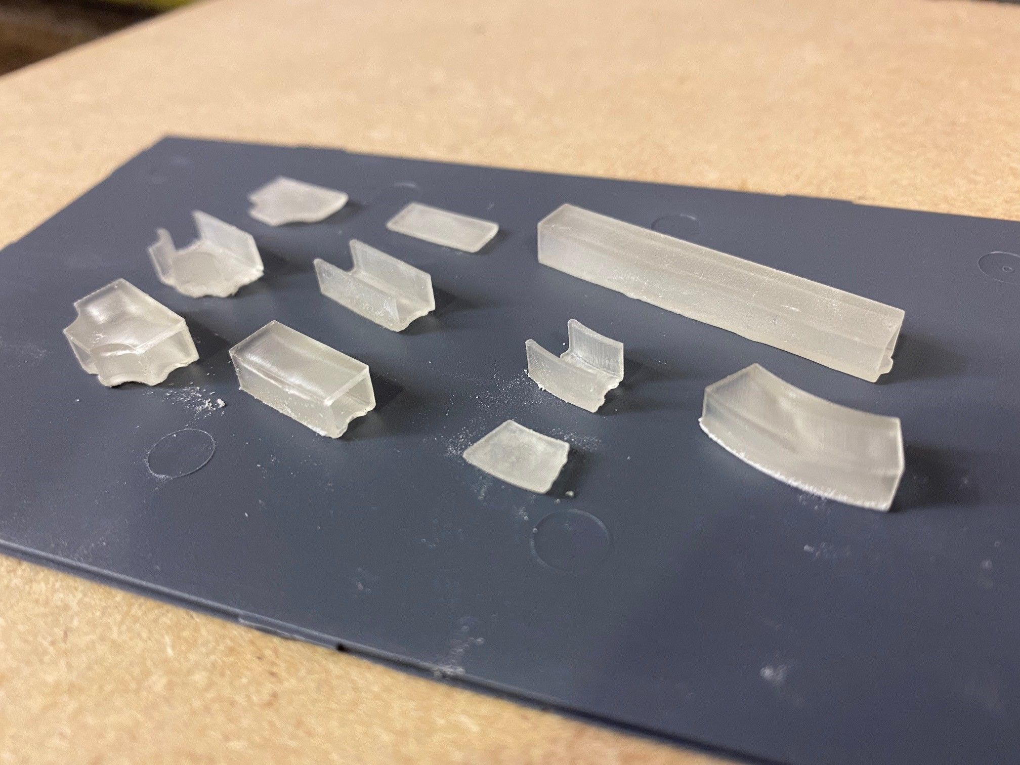 Model Railway Concrete Lineside Trunking 3D print model_19