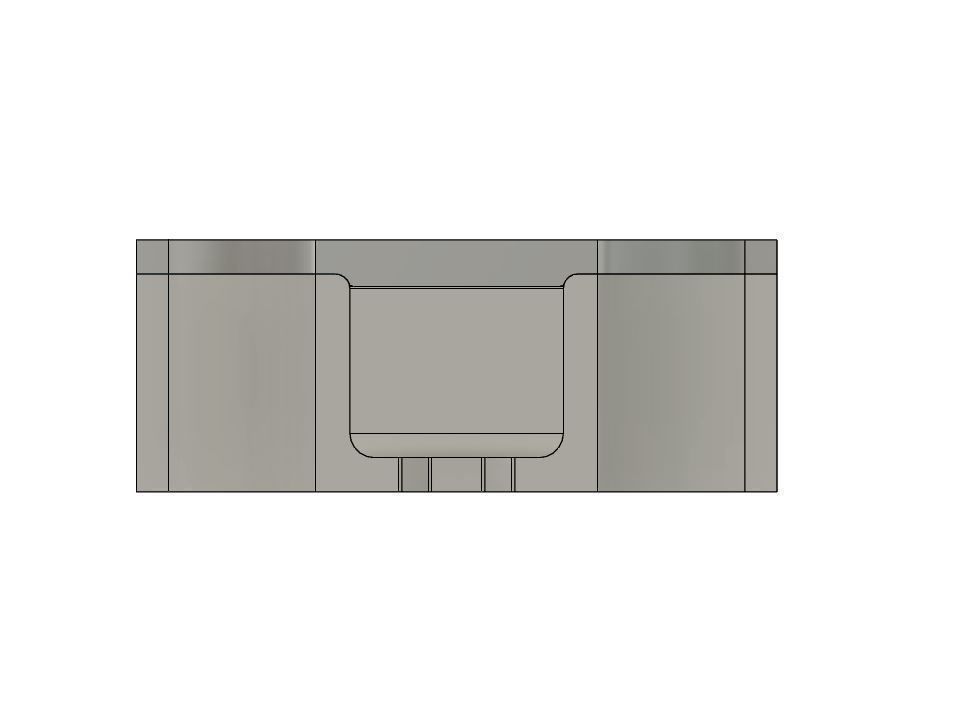 Model Railway Concrete Lineside Trunking 3D print model_17