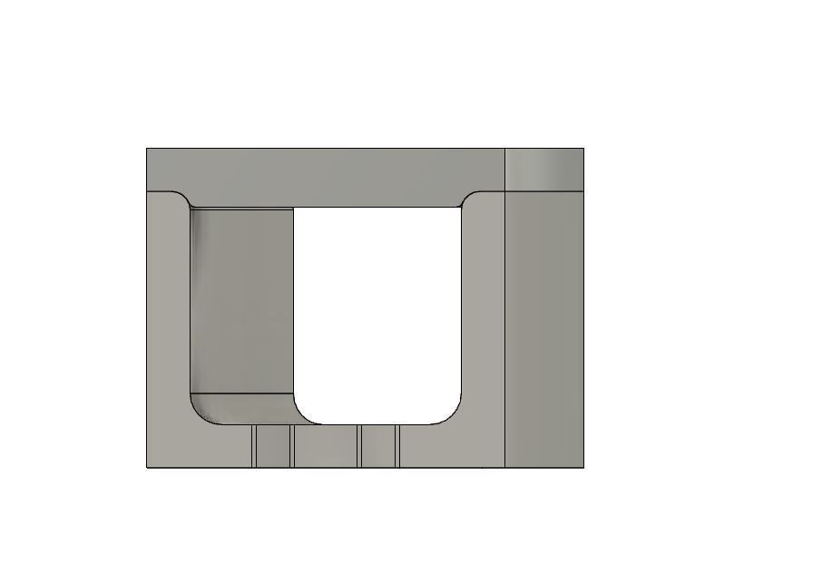 Model Railway Concrete Lineside Trunking 3D print model_9