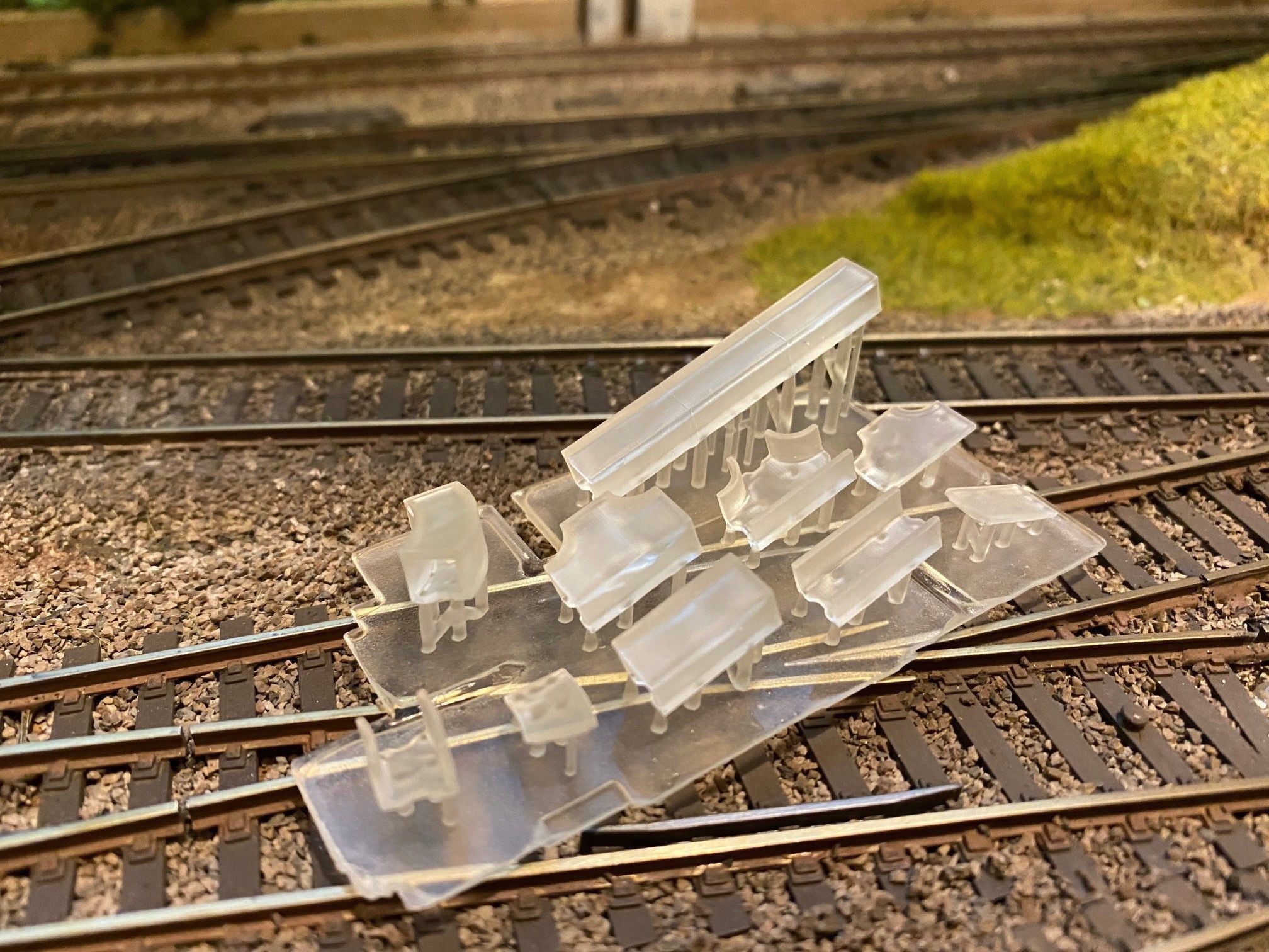 Model Railway Concrete Lineside Trunking 3D print model_20