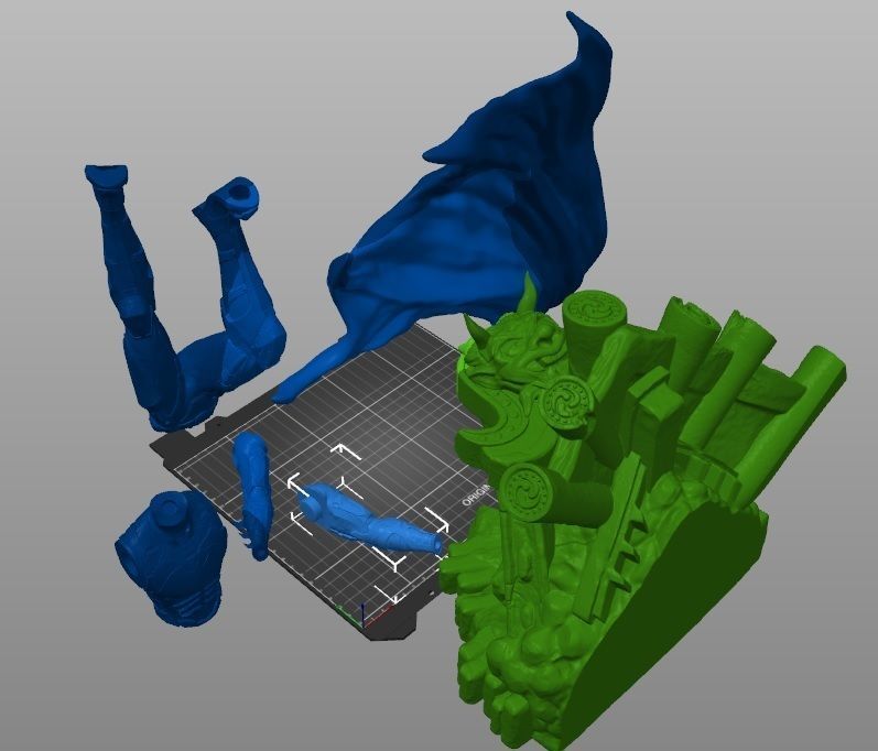 Batman Samurai 3D print model_6