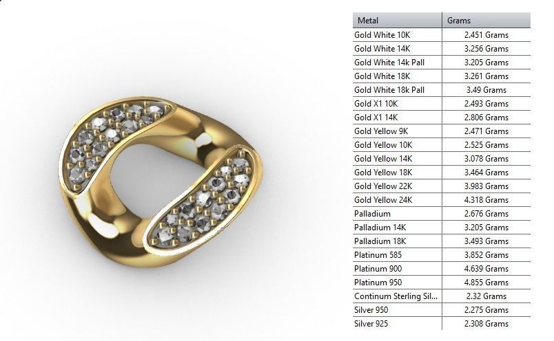 12 MM MIAMI CUBAN LINK CHAIN 2 ROWS DIAMOND BRACELET OR NECKLACE 3D print model_9