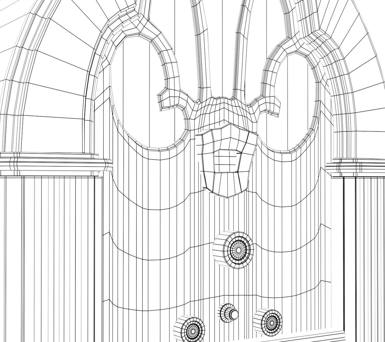 Vintage Radio 3D model_11