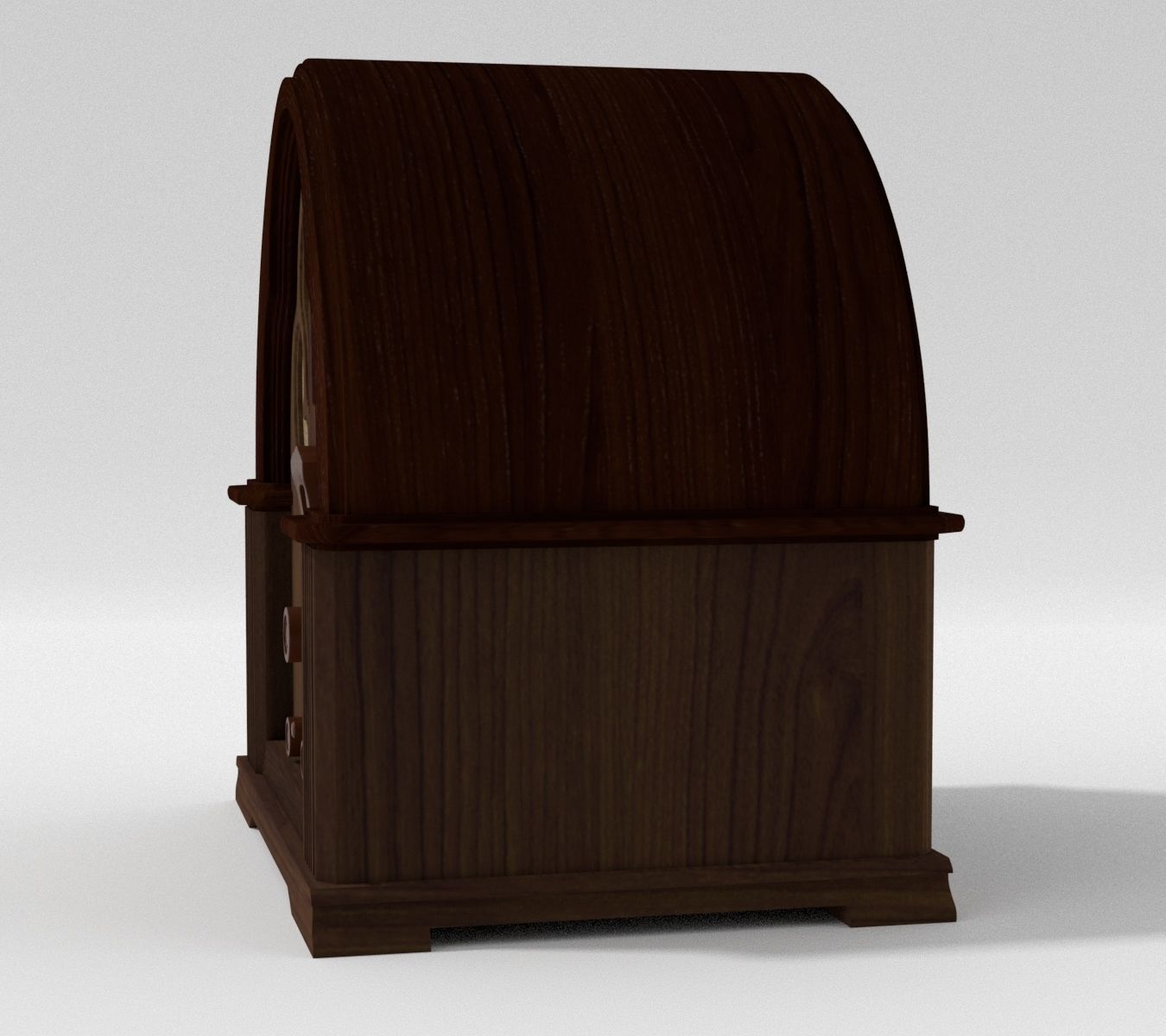 Vintage Radio 3D model_3