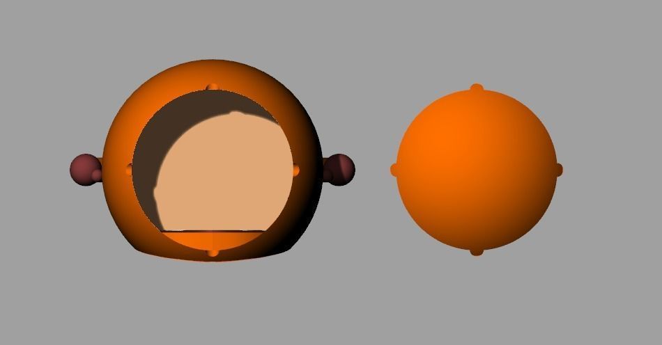 Cendrier Kenny  3D print model_1