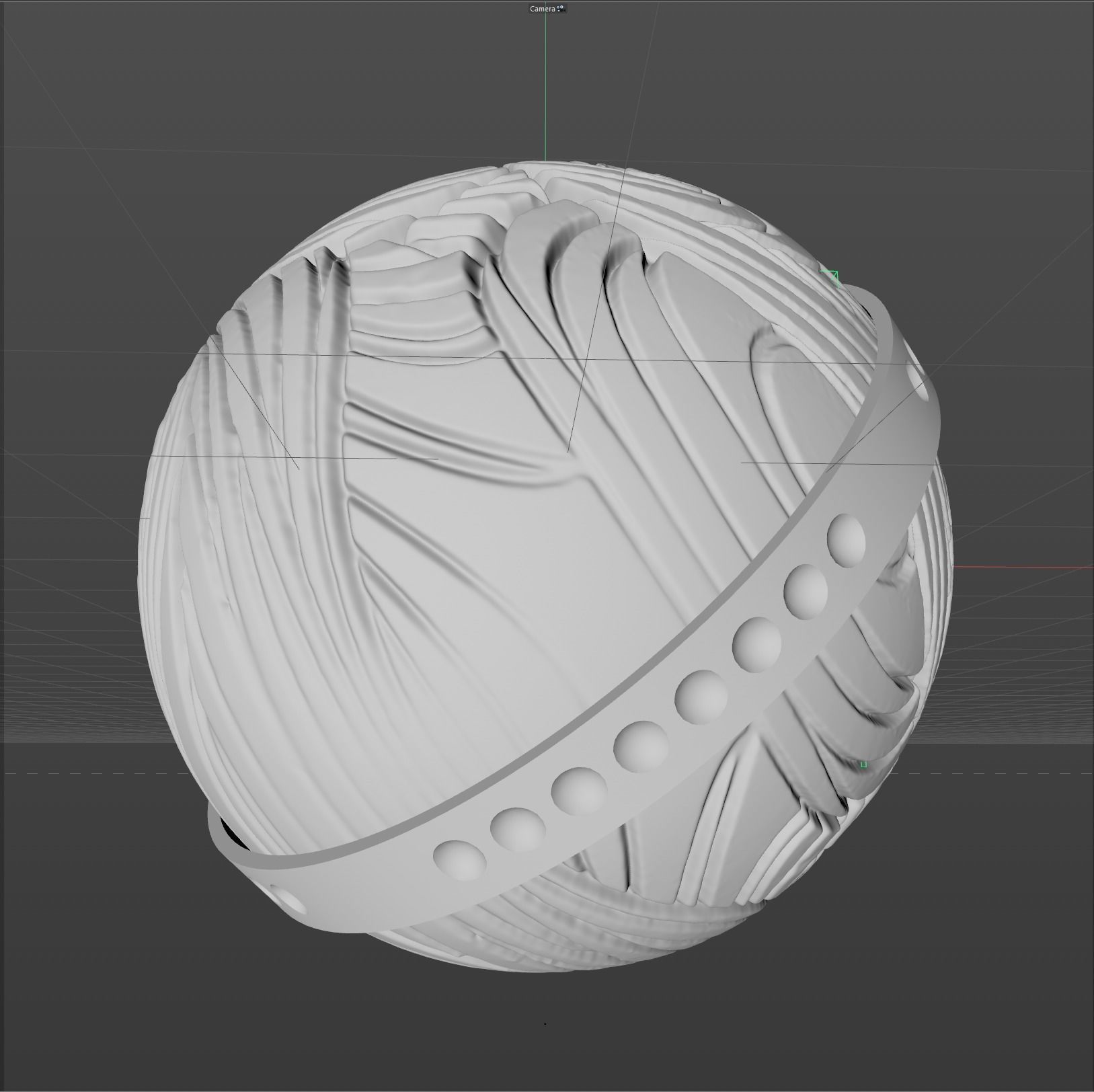 Remembrall glass ball 3D model_2