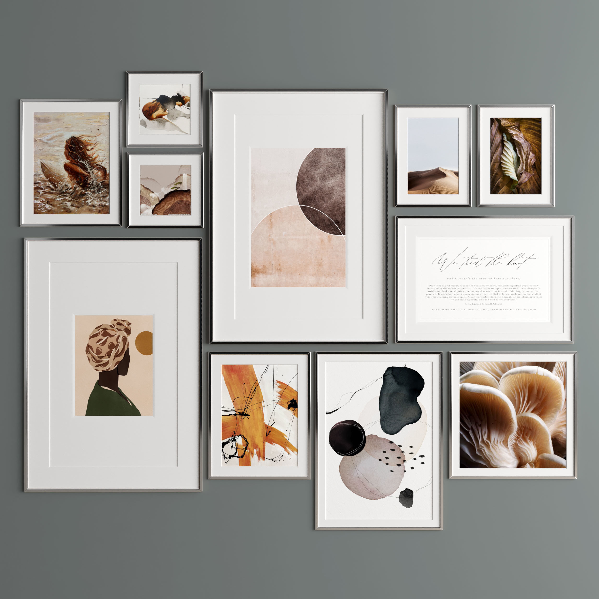 Art Frame 317 Low-poly 3D model_1