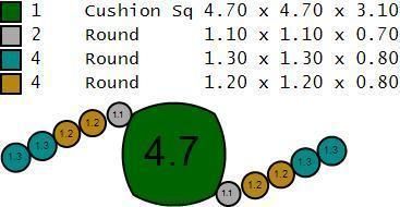 10107 person engagement ring gold 3D print model_6