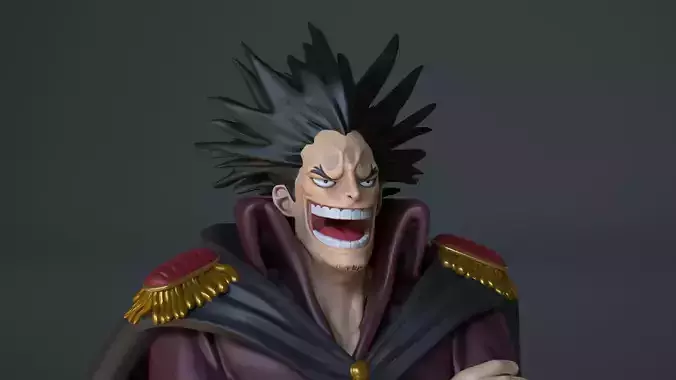 One Piece - Rocks D Xebec 3D Print Ready  3D print model