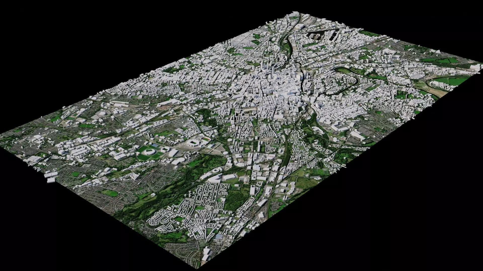 Manchester - England 3D model_0