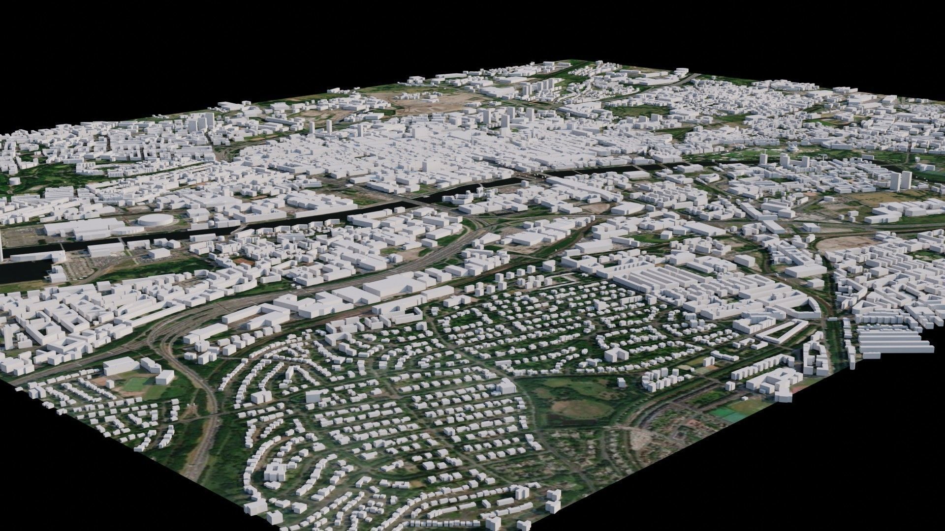 Glasglow - Scotland 3D model_1