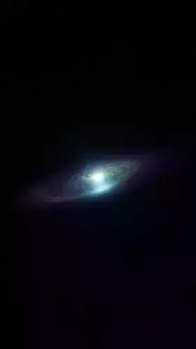 Space Galaxy Scene 3D Colorful