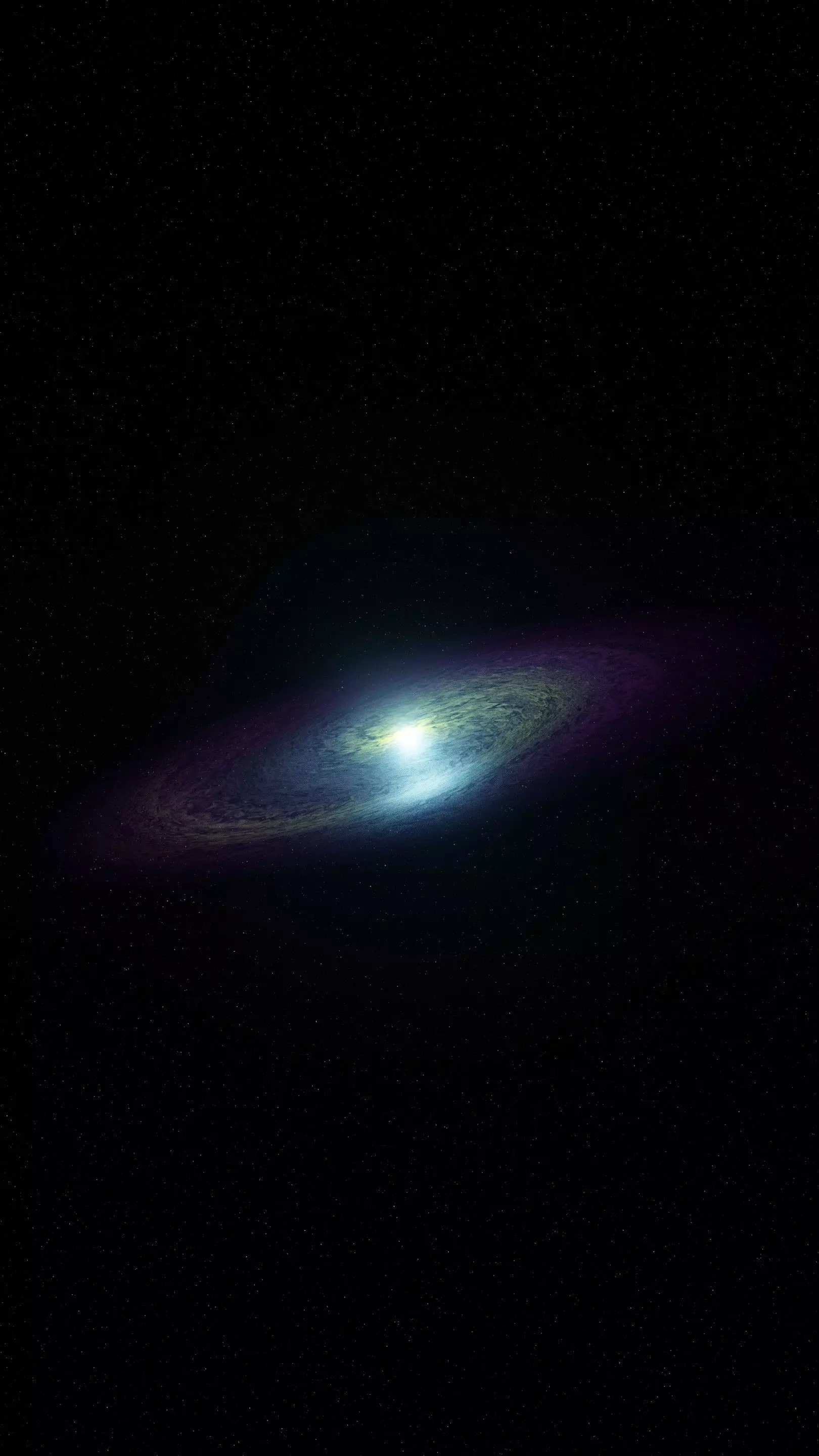 Space Galaxy Scene 3D Colorful 3D model