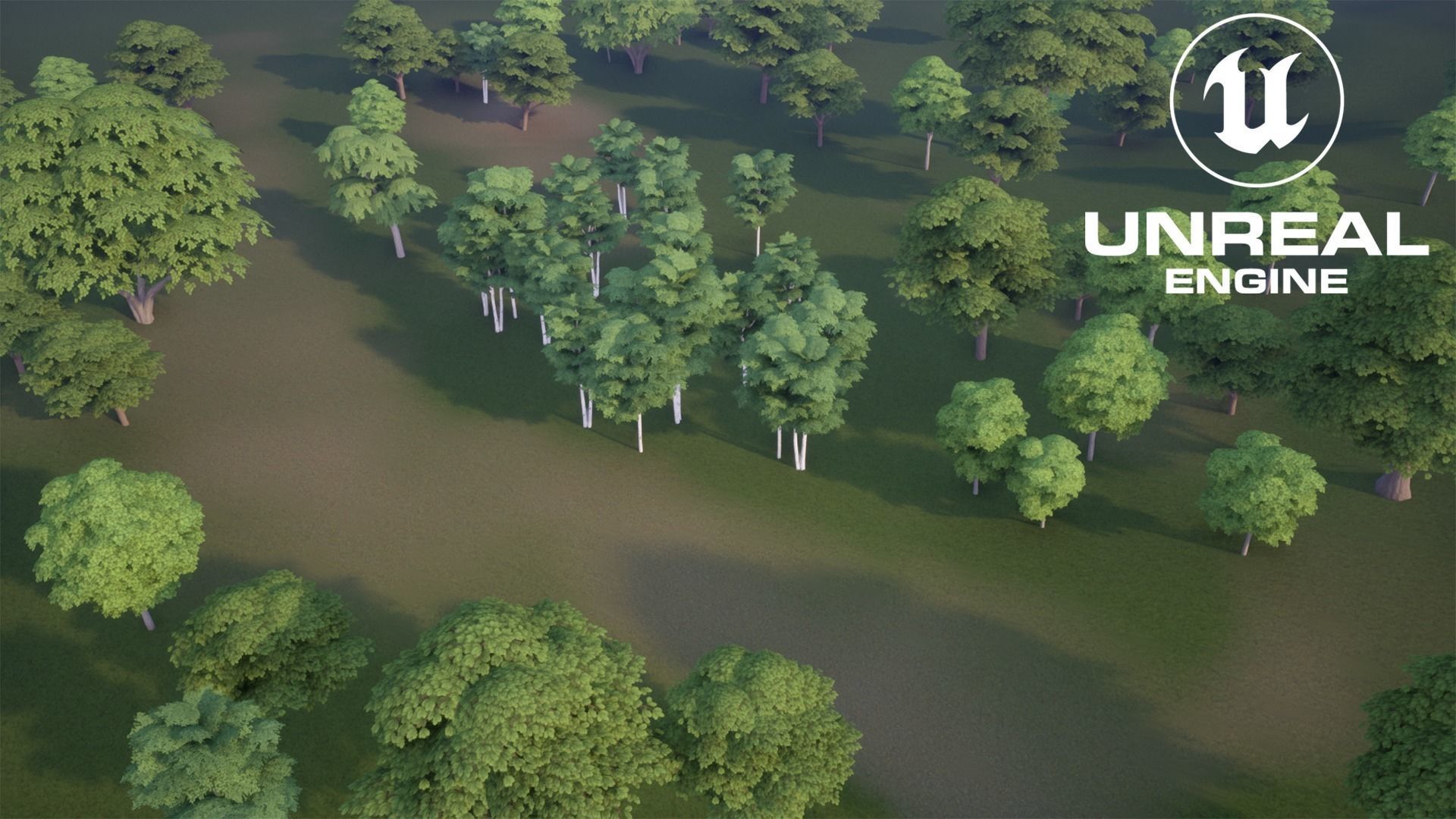 Tree Pack Low Poly G86 Low-poly 3D model_4