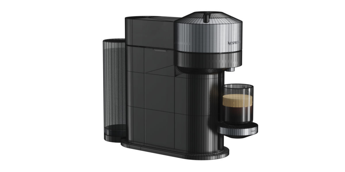 Nespresso Vertuo Next Coffee Machine 3D model_5
