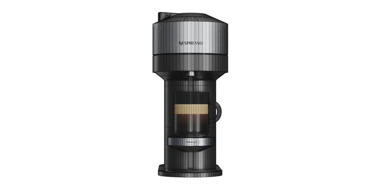 Nespresso Vertuo Next Coffee Machine 3D model_8