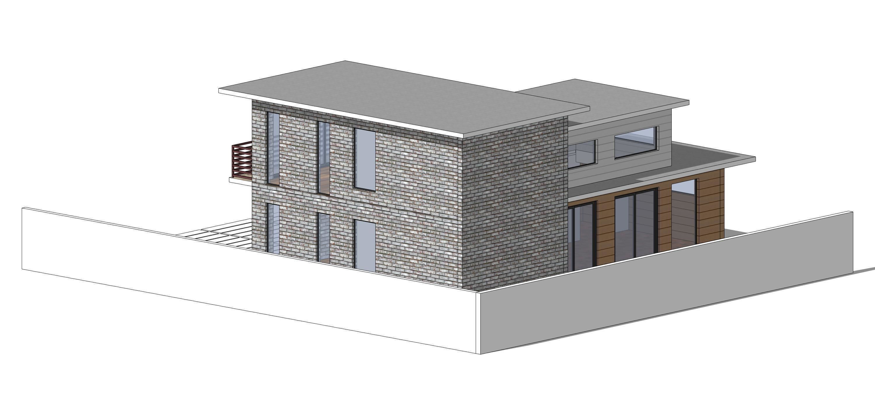 Villa C9 - Sketchup dwg lumion render picture 3D model_15