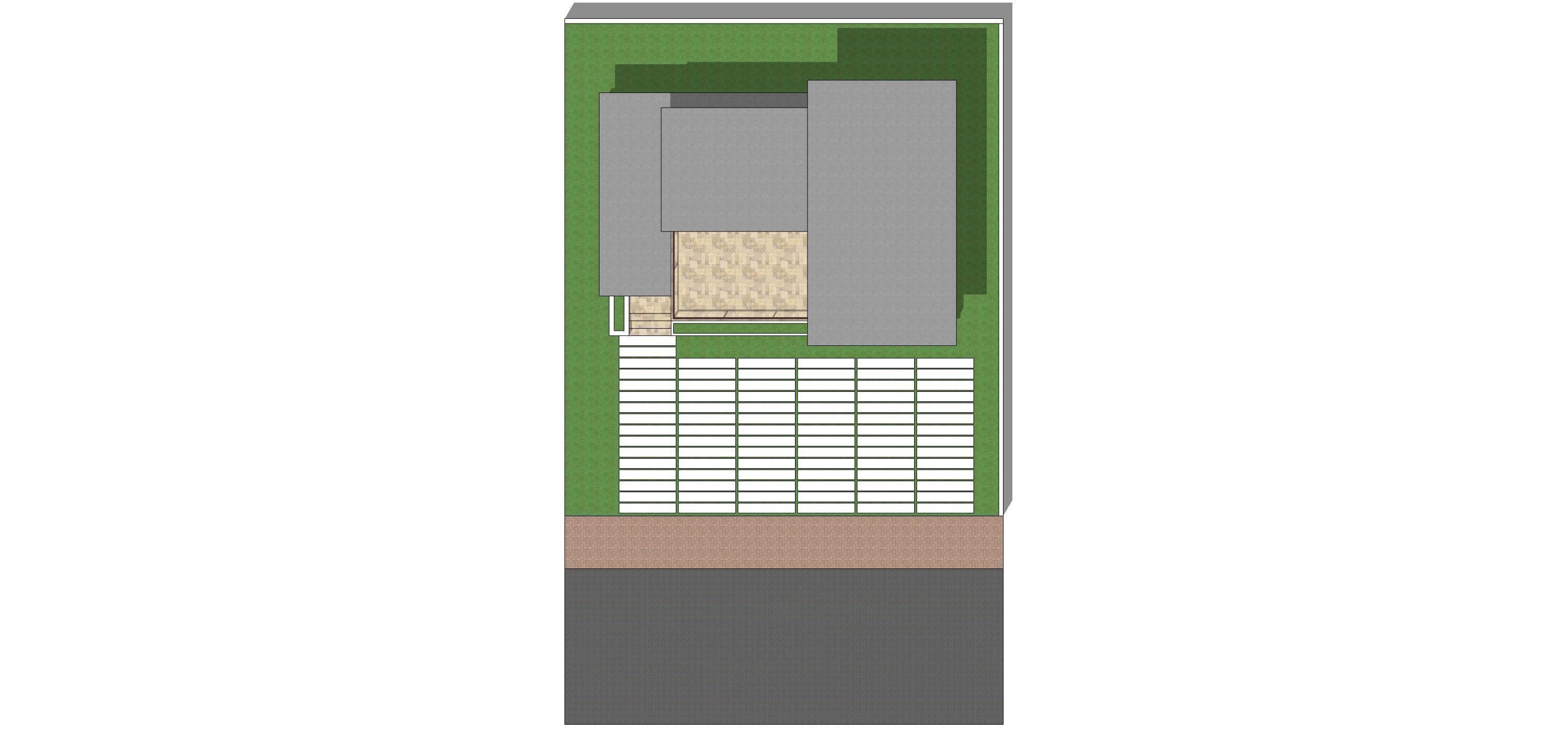 Villa C9 - Sketchup dwg lumion render picture 3D model_11