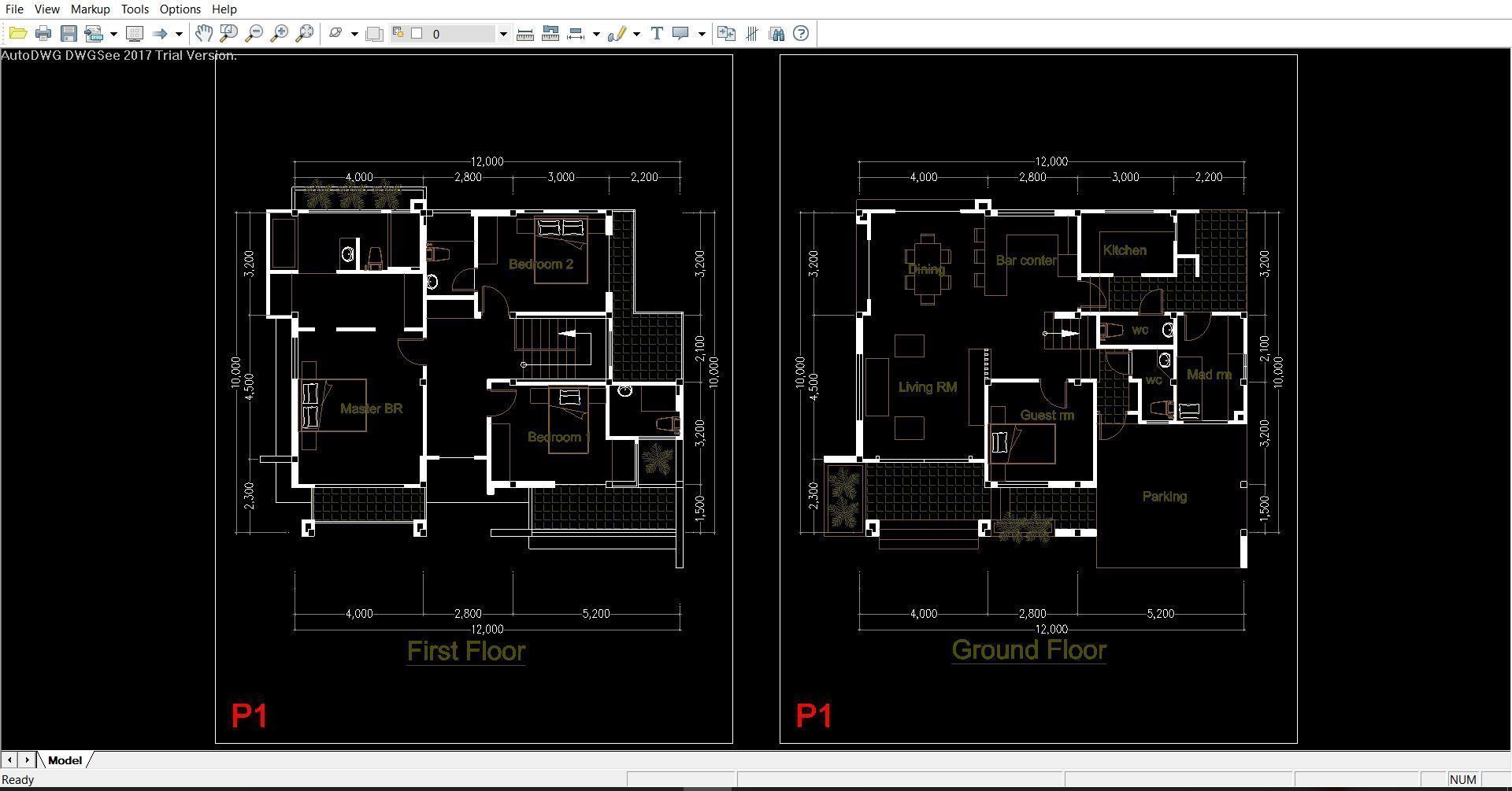 Villa C10 - Home 10x12m 3D model_18