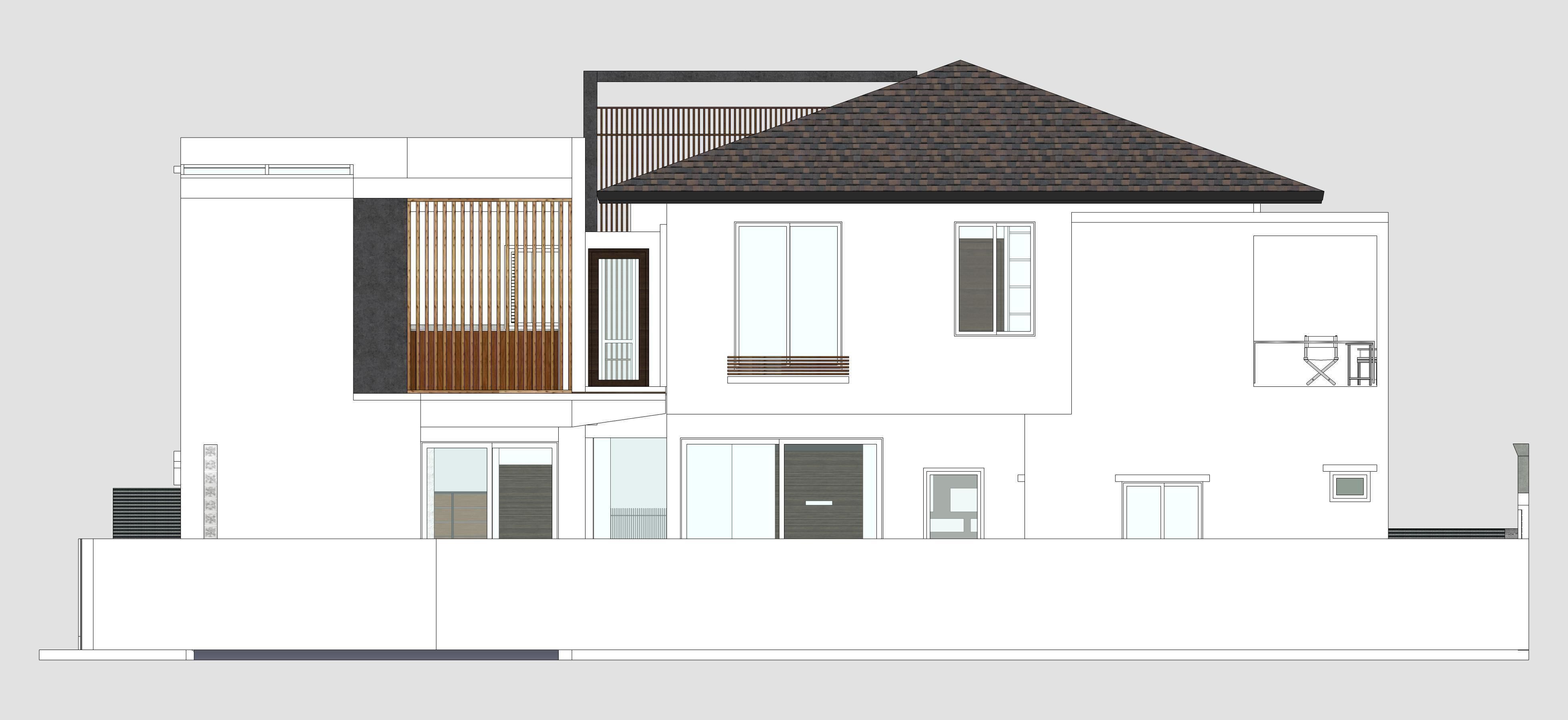 House Architectural Project 01 - The plan is empty 3D model_9
