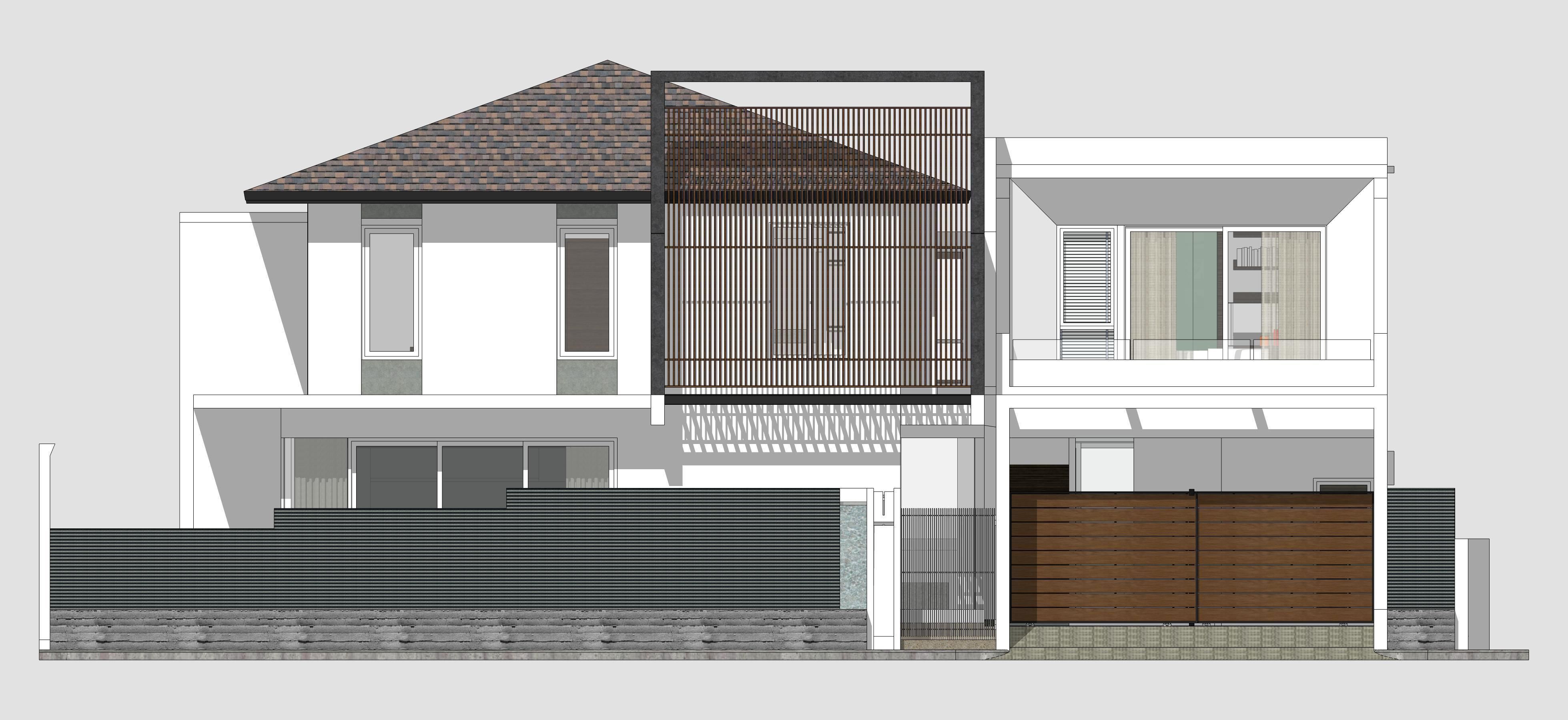 House Architectural Project 01 - The plan is empty 3D model_7